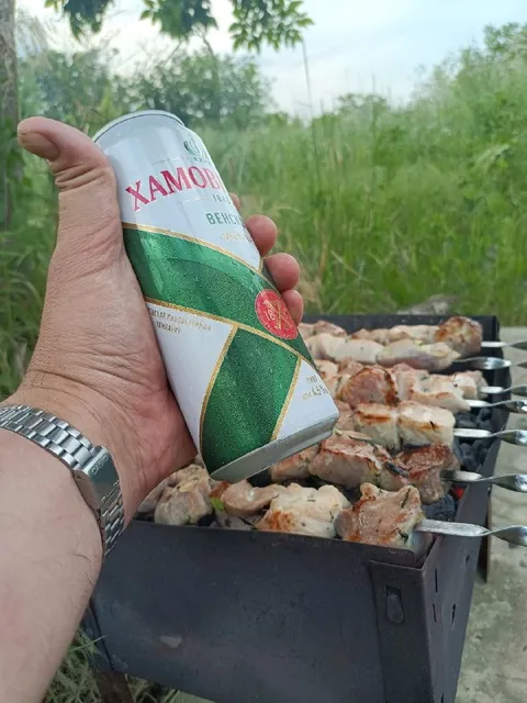 Воскресный вечер с шашлыком