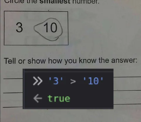 When Strings Beat Numbers
