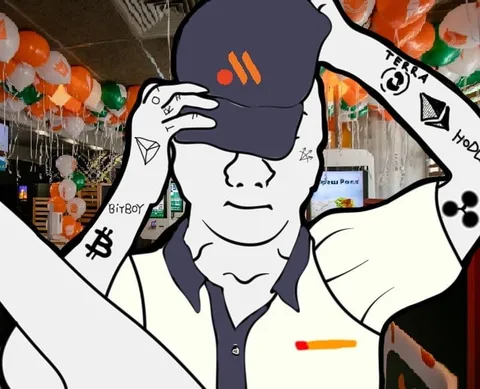 Crypto Balloon Party Guy