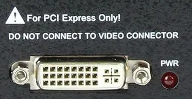 PCI Express Connector Warning