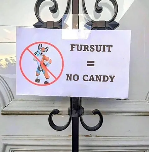 Fursuit Equals No Candy
