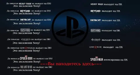 Эксклюзивы Sony выходят на ПК