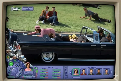 The Sims 2 Limousine Glitch