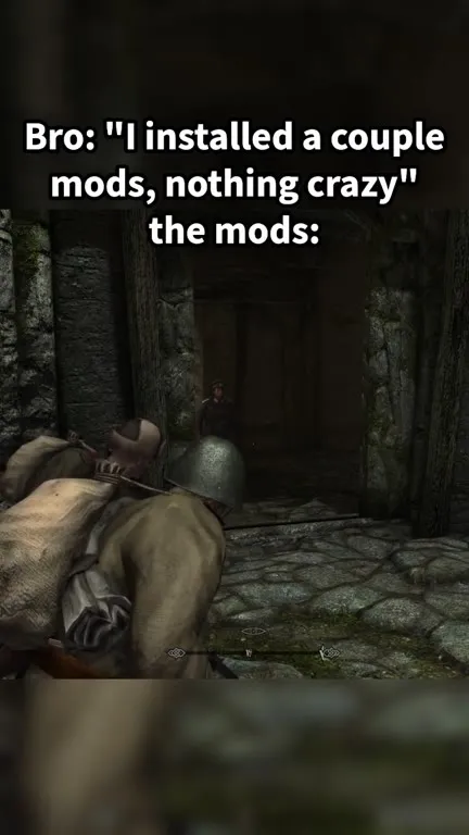 A Couple Mods in Skyrim