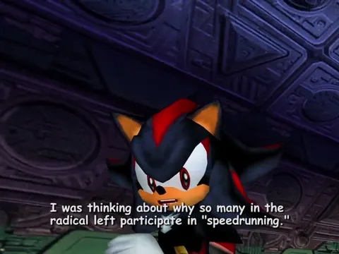 Sonic and Shadow Debate Speedrunning