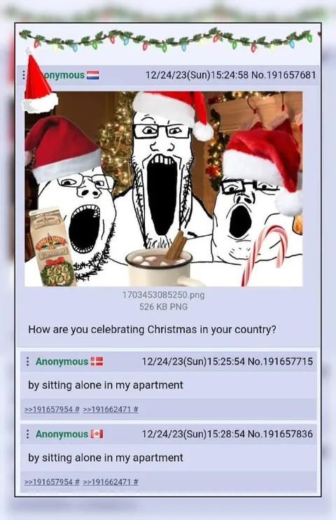 Celebrating Christmas Alone