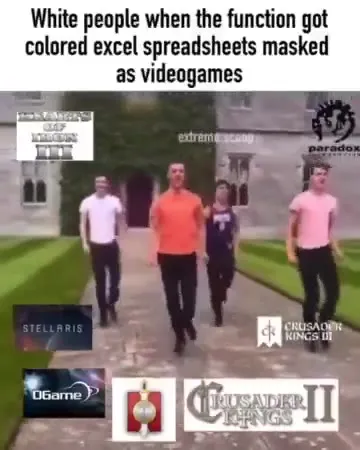 White People Love Colored Spreadsheets