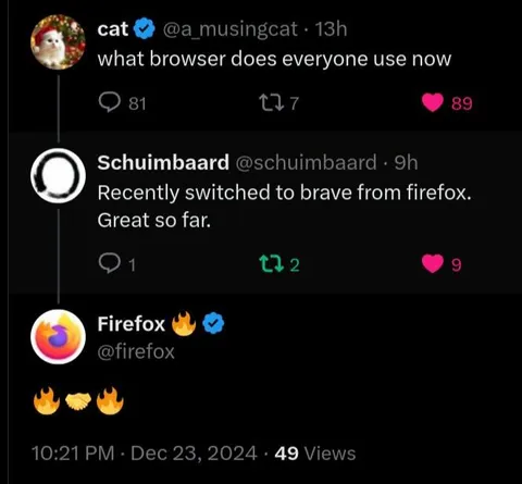 Firefox Gets a Warm Welcome