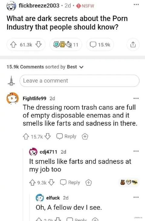 It Smells Like Farts and Sadness