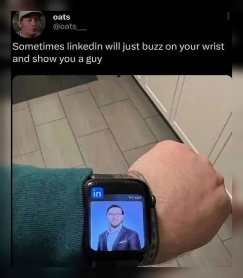 LinkedIn Appears on Your Wrist