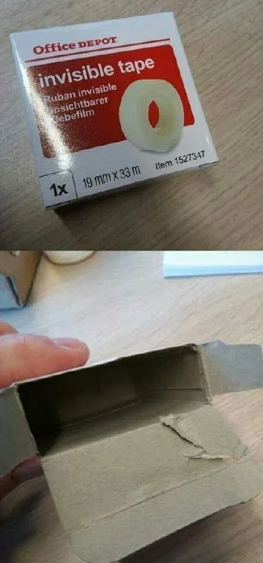 Invisible Tape Is Truly Invisible