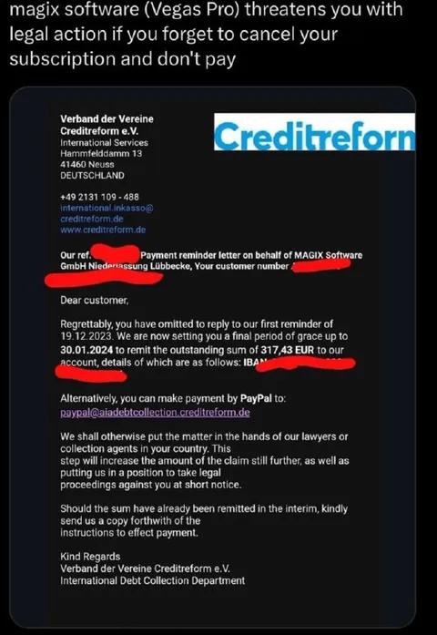 Magix Software Debt Threat