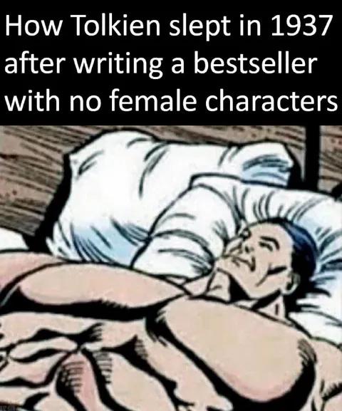 Tolkien Sleeps After Bestseller
