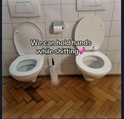 Holding Hands While Shitting