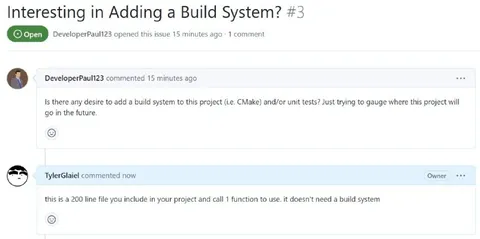 200-Line File Needs No Build System