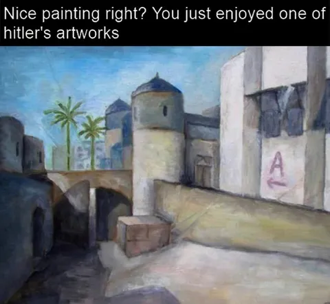 Hitler's Artwork Appreciation
