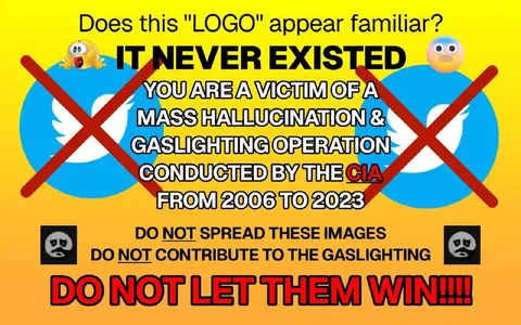 Mass Hallucination CIA Logo Meme