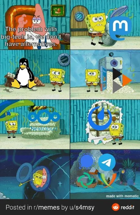 Big Tech Has No Alternatives