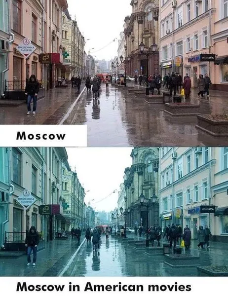 Moscow in American Movies
