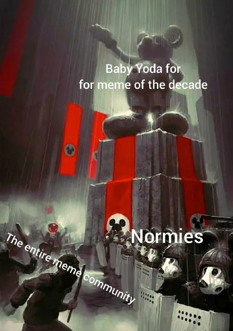 Baby Yoda Meme of the Decade