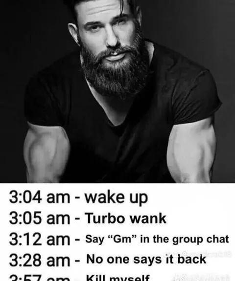3 AM Group Chat Routine