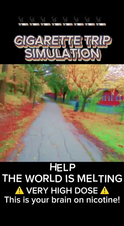 Cigarette Trip Simulation