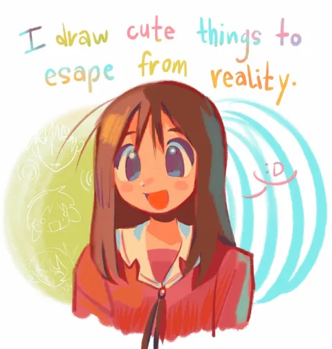 Drawing Cute Things to Escape