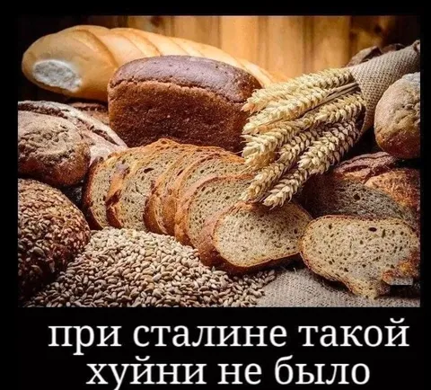 При Сталине такой хуйни не было