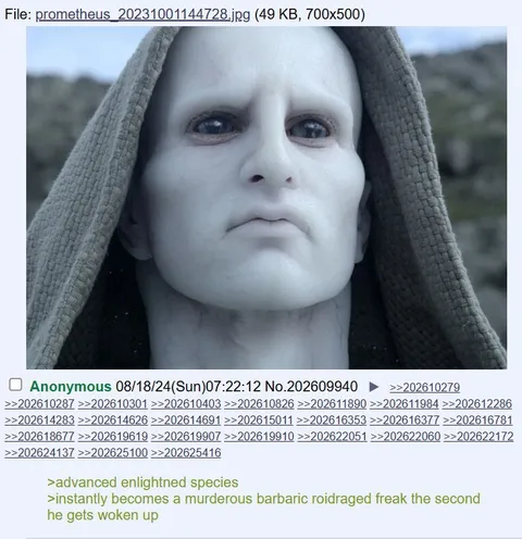 Advanced Species Gets Woken Up