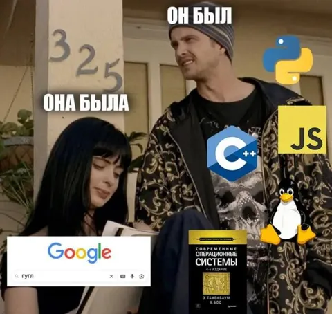 Он был программистом, она гуглила
