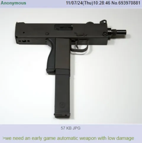 Early Game Automatic Weapon