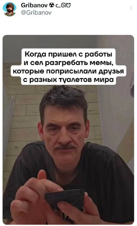 Мемы из туалетов мира