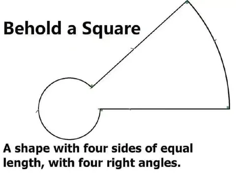 Behold a Square