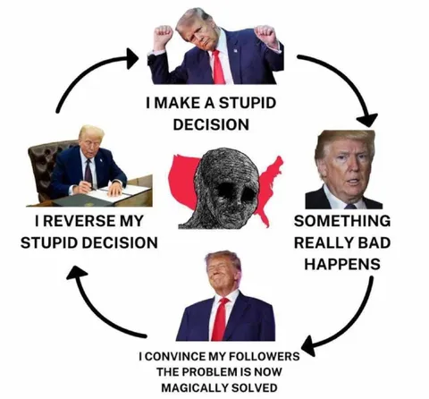 Trump Stupid Decision Cycle