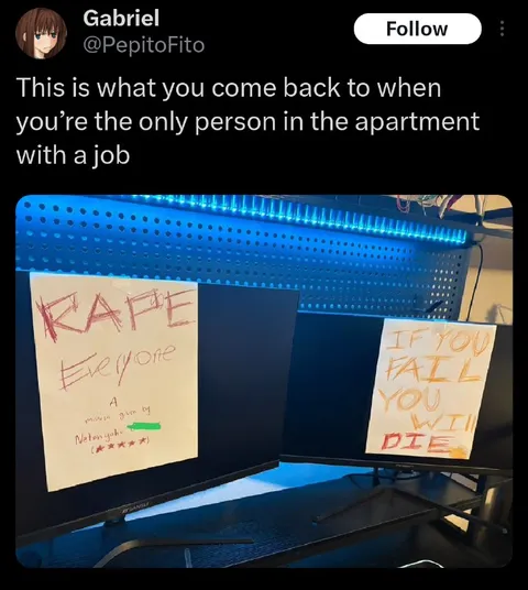 Only Person With a Job