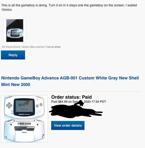Game Boy Stuck on Startup Screen