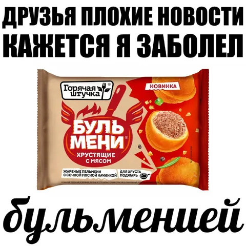 Кажется, я заболел бульменями