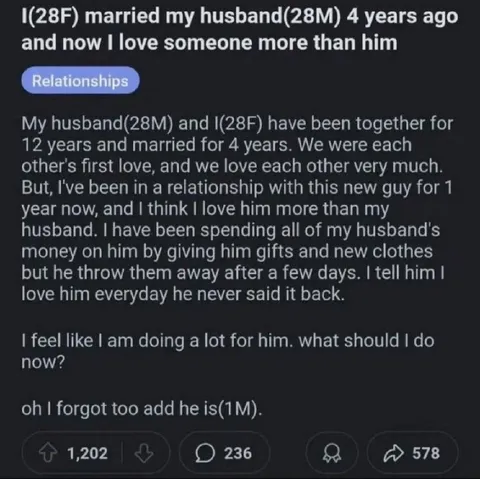 Married Woman Loves Someone Else