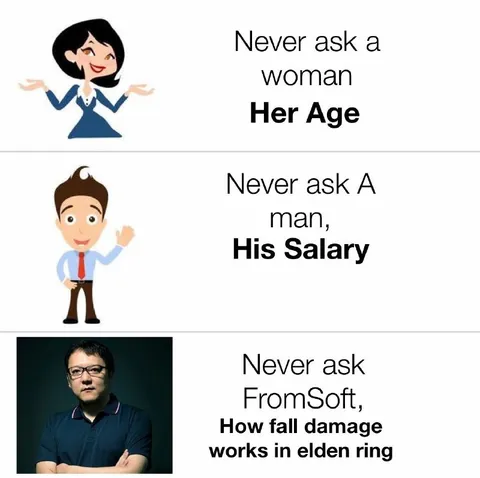 Never Ask FromSoft About Fall Damage