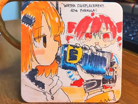 Water Displacement Formula