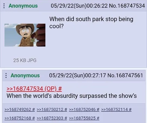 When South Park Stopped Being Cool