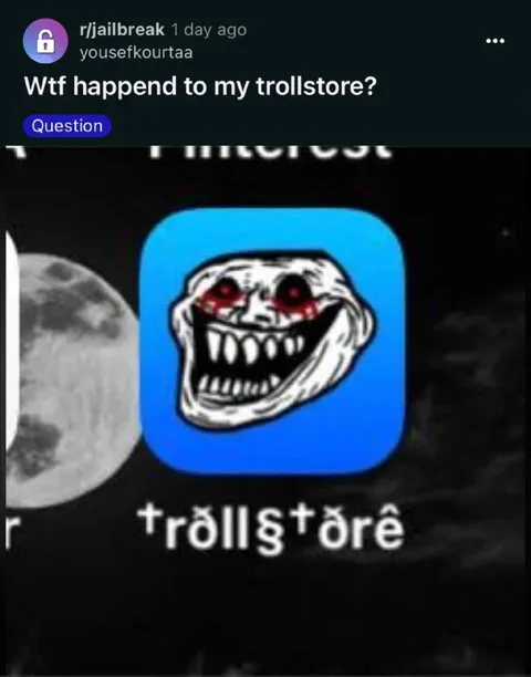 What Happened to TrollStore