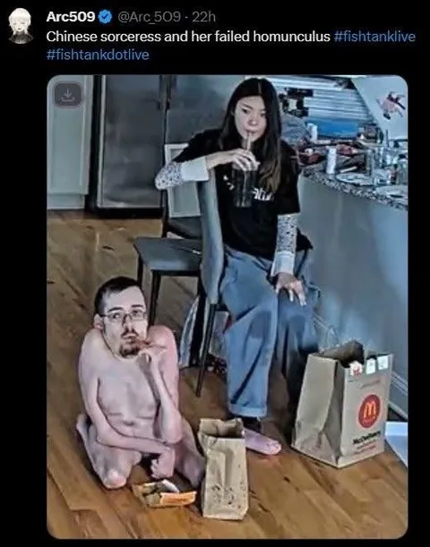 Chinese Sorceress and Failed Homunculus