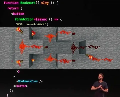 Minecraft Redstone Bookmark Function