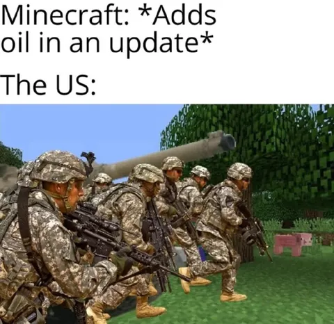 Minecraft Adds Oil Update