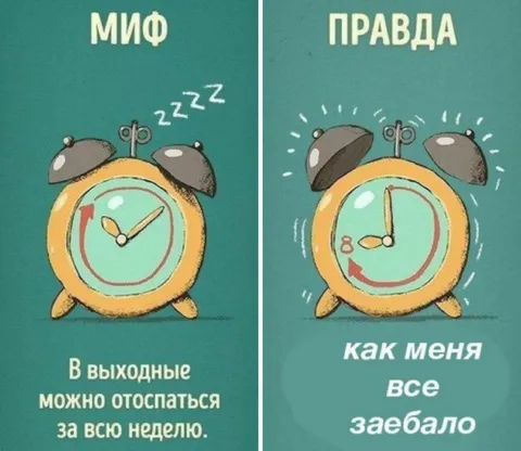 Миф и правда о выходных