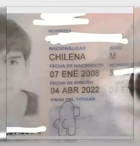La firma del impostor