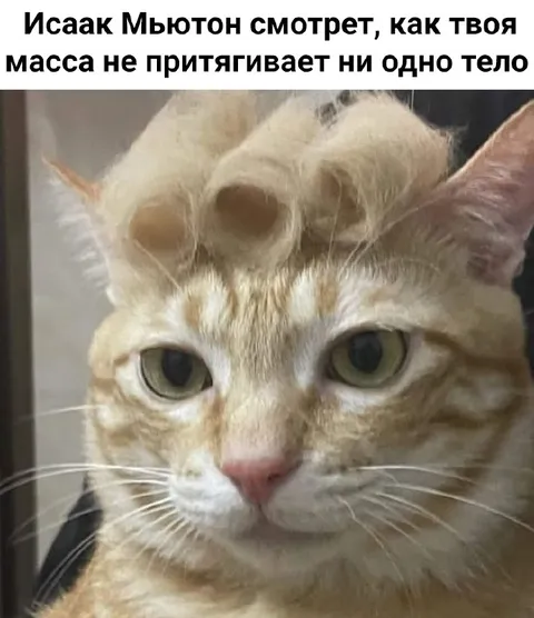 Исаак Мьютон и бесполезная масса