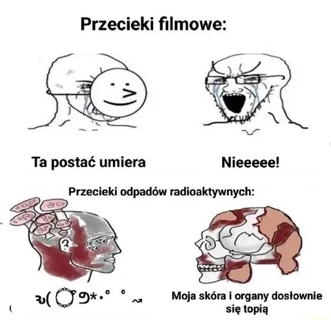 Przecieki filmowe i odpady radioaktywne