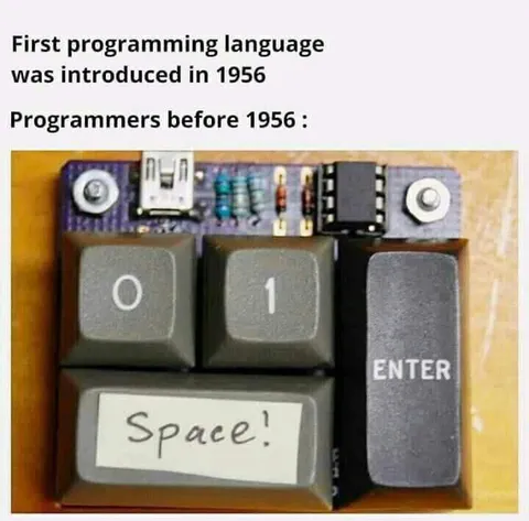 Programmers Before the First Language